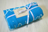 Custom Message 100% Cotton Gauze Turquoise Shawl (Made to Order)