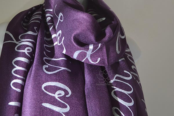 Custom Deuteronomy 6:4 - Hear, O Israel: The Lord our God, the Lord is one Bible Verse Scripture Scarf - Inspired With Love